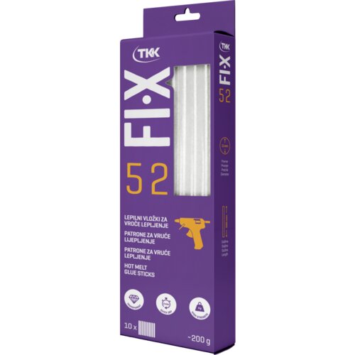 Tkk FIX 52 patrone za vruće ljepljenje 200g Slike