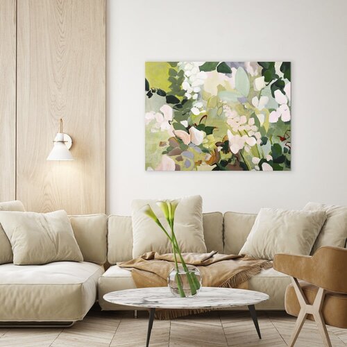 Malerifabrikken Slika s ručno oslikanim elementima 90x118 cm Green Garden &amp;ndash; Slike