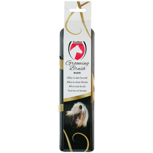 Hofman Animal Care Negovalna krtača &amp;#039;Excellent Horse Grooming Brush&amp;#039;, črna - L Slike
