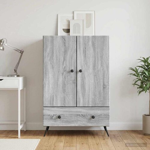  Kreveta Siva sonoma 66 x 34,5 x 95 cm Konstruirano drvo Cijene