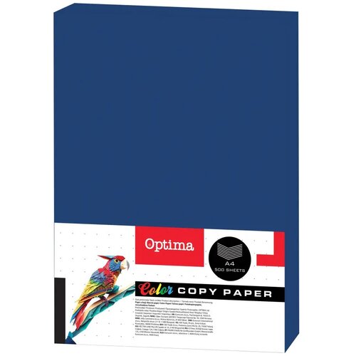  Papir barvni a4 80g intenziv optima 1/500 OPTIMA - TEMNO MODER Cene