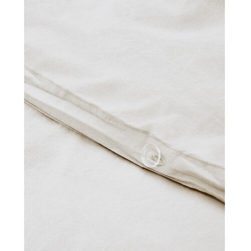 Kave Home Kremno bela posteljnina za zakonsko posteljo/podalj&amp;scaron;ana iz bombažnega perkala 240x220 cm Sifinia &amp;ndash; Slike