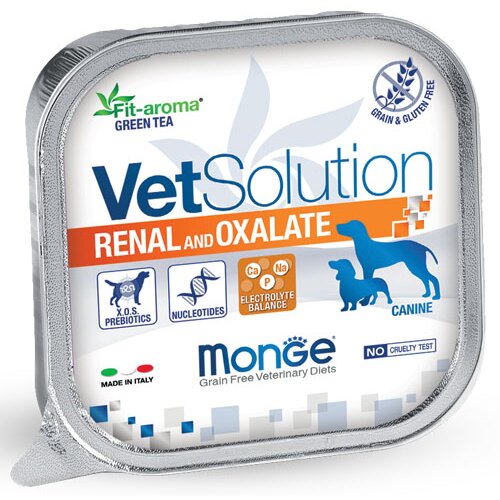 Monge renal and oxalate dijetalna hrana za pse kod bolesti bubrega - pašteta, 150g Slike
