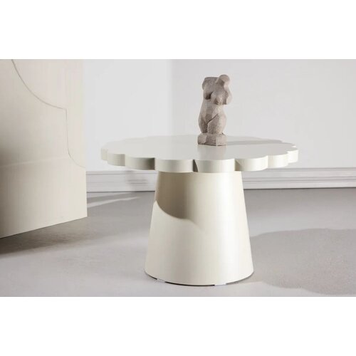 Venture Home Krull klub stolić ⌀70 cm, bež Slike