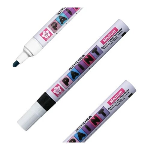 Royal Talens paint marker uljani marker medium black 2.0mm ( 672505 ) Slike