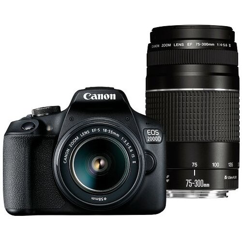 Canon EOS 2000D +18-55 IS + EF 75-300mm III Cijene