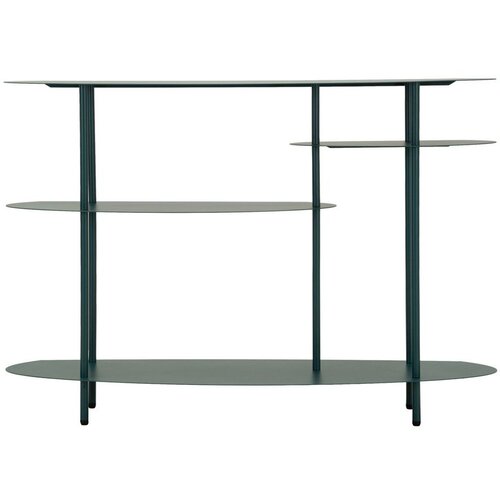 Mauro Ferretti Plavozeleni metalni pomoćni stol 34x118 cm Saturn &amp;ndash; Slike