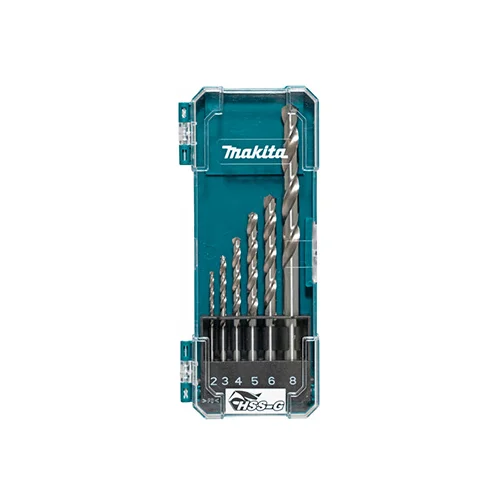 Makita 6-dijelni set burgija svrdala HSS-G D-75742