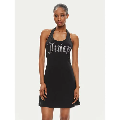 Juicy Couture Poletna obleka Hector JCWED24311 Črna Slim Fit