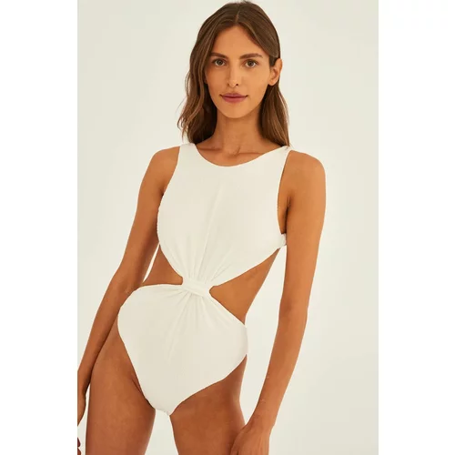 Undress Code Jednodijelni kupaći kostim boja: bijela, mekane košarice