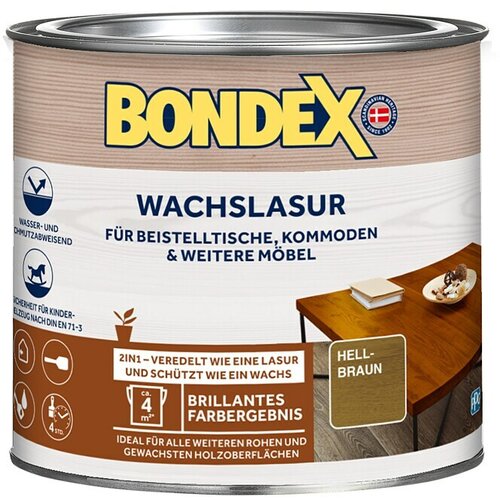 BONDEX Poliuretanski lak (Svijetlosmeđe boje, 250 ml, Svilenkasti mat) Cijene