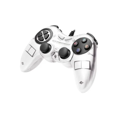 Game Pad ESPERANZA FIGHTER, vibration, PC, USB, white, EGG105W