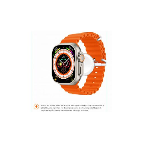 XO smart watch M8Ultra wireless charging smart sports call watch sports version narandzasta Cene