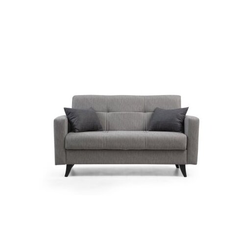 Atelier Del Sofa Dvosed na razvlačenje Polya, 151x86x75 cm, Svijetlosivi Slike
