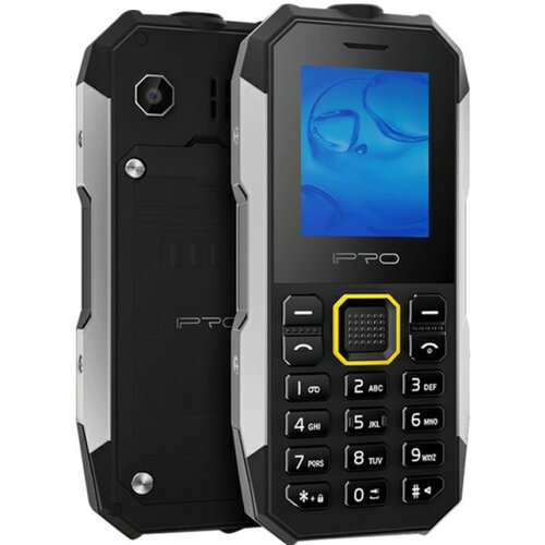 Ipro SHARK II Mobilni telefon DualSIM, FM, 2inc 32MB/32MB, 2500mAh, vodootporan, Crni Slike