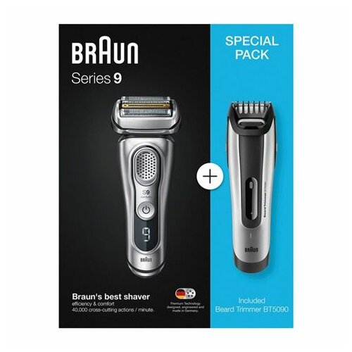 Braun Series 9 9350s aparat za brijanje+BT5090 trimer za bradu Slike