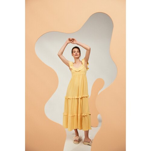 Marisse Women&amp;#039;s Dress L-Su-4065 Vanilla Slike