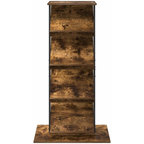  Polica za časopise s policom Dimljeni hrast 68 x 40 x 123.5 cm Slike