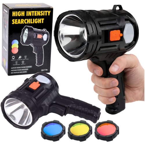  LED prenosna svetilka s filtri barv 19 cm Slike