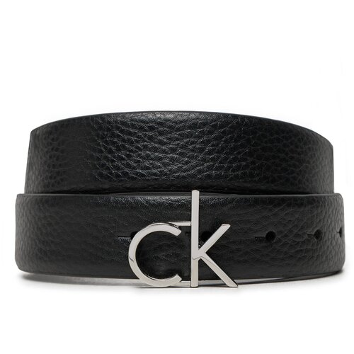 Calvin Klein Ženski pas Ck Logo Buckle Belt 3.0_Pbl K60K613073 Črna Slike