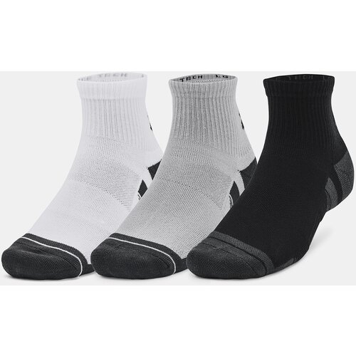Under Armour Socks UA Performance Tech 3pk Qtr-GRY - unisex Slike