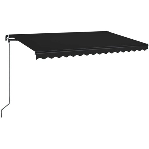 Tenda na ručno uvlačenje 450 x 350 cm antracit Slike