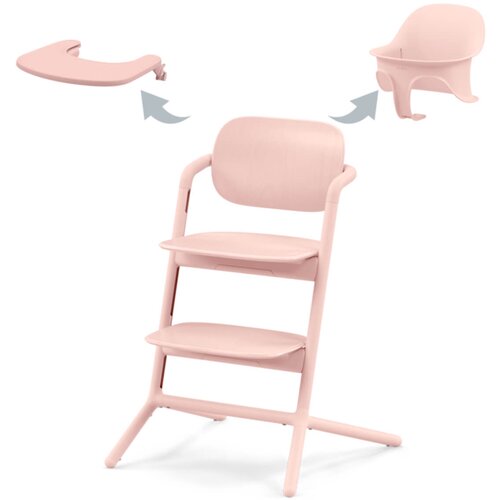 Cybex stol za hranjenje Lemo 3 u 1 set pearl pink Cene