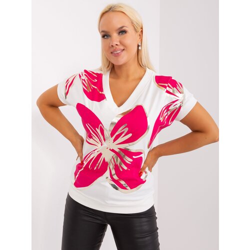 RELEVANCE Blouse-RV-BZ-8627.10P-fuchsia Cene