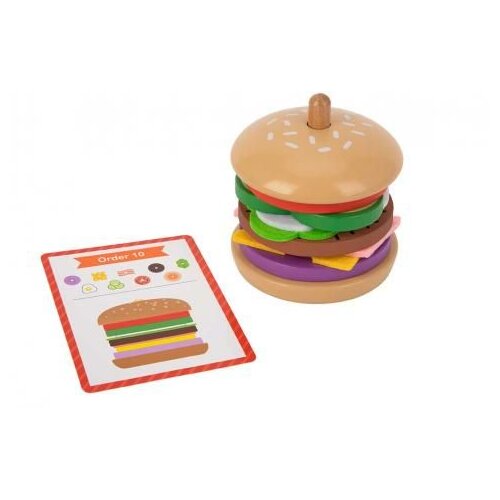 Tooky Toy drveni napravi burger th844 Cene