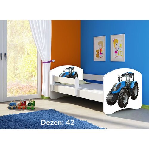 ACMA dečiji krevet ii 140x70 + dušek 6 cm WHITE42 Cene