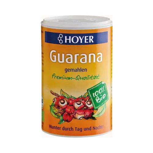 HOYER guarana mljevena bio