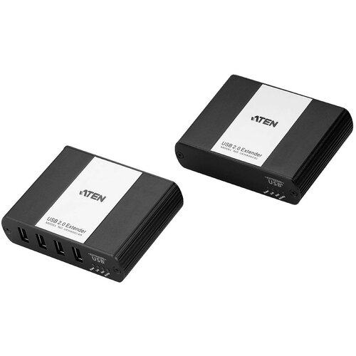 Aten UEH4002A 4-Port USB 2.0 CAT5 Extender do 100 metrov KVM podalj&scaron;ek 100.00 m, (20434616) Cene