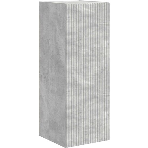  Set zidnog ormarića za TV Zidne 6 pcs Betonski sivi Slike