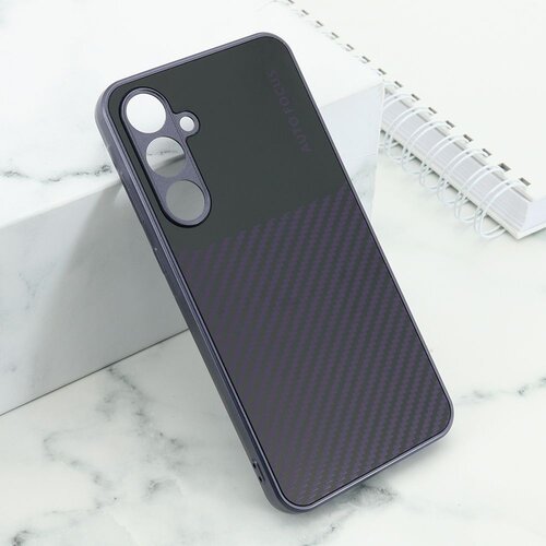  Maska carbon lines za samsung A356B galaxy A35 5G/ ljubičasta Slike