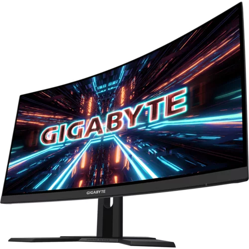 Gigabyte G27QC A 27'' Gaming QHD ukrivljen monitor, 2560 x 1440, 1ms, 165Hz, HDR, zvočniki