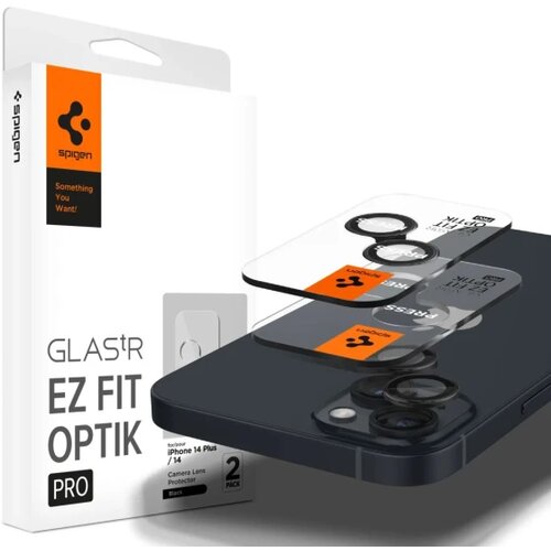 Spigen OPTIK.TR ”EZ FIT” CAMERA PROTECTOR 2-IPHONE 14 / PLUS / 15 / PLUS BLACK Cijene