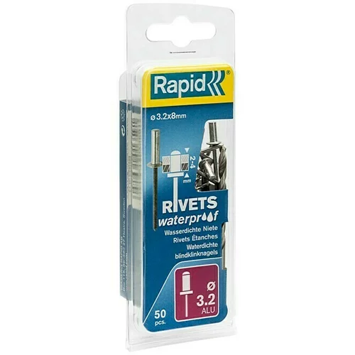 Rapid Vodoodporne zakovice RAPID (3,2 mm x 8 mm, 50 kosov)