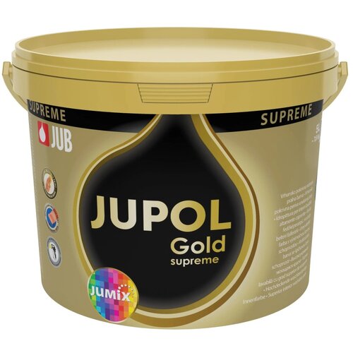 Jub vrhunsko pokrivna notranja pralna barva jupol gold supreme bela 5 l Cene