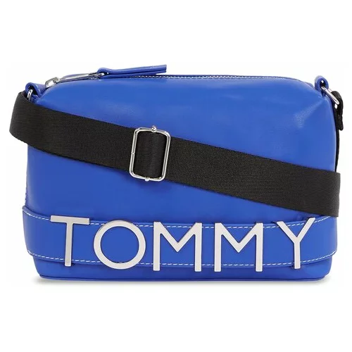 Tommy Jeans Ročna torba Tjw Bold Camera Bag AW0AW15432 Modra