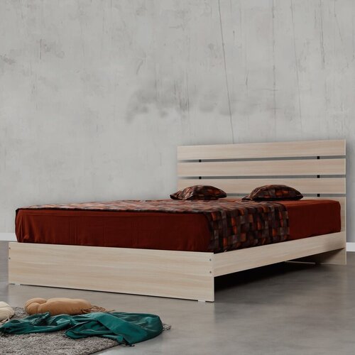 Hanah home Francuski ležaj Fuga 150, 155x100x205 cm, Boje hrasta Slike