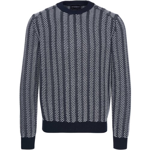Emporio Armani Puloverji - Modra Cene
