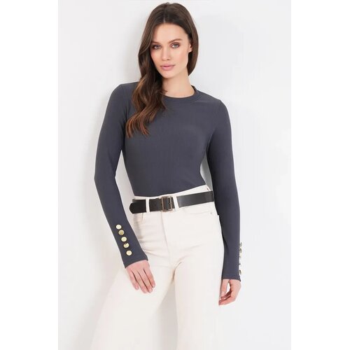 Trend Alacati Stili Ženska bluza Alc-X14801, Antracit Cene