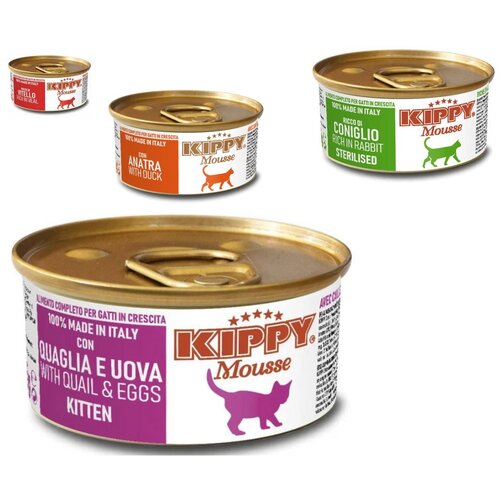 VBB kippy mousse konzerva za mačke sterilised - zečetina 85g Cene