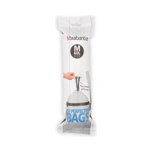 Brabantia PerfectFit vreća za smeće &amp;ndash; pakiranje u roli - 60L (M) - 10 kom. Slike