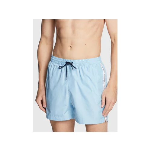 Calvin Klein Swimwear Kopalne hlače KM0KM00789 Modra Regular Fit