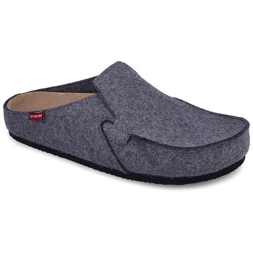 Grubin muške kućne papuče dardaneli classic 1834040, sive Cene