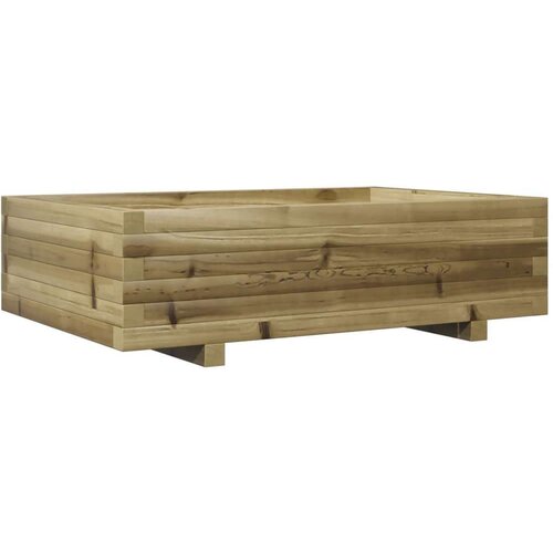 vidaXL Vrtno cvetlično korito 90x60x26,5 cm impregnirana borovina Cene
