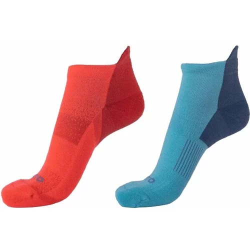 Runto RUN SOCKS W 2P 2 para sportskih čarapa s antibakterijskim tretmanom, narančasta, veličina