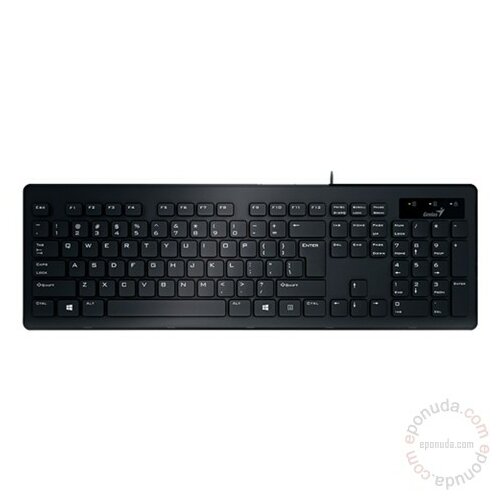 Genius USB YU Slimstar 130 Black tastatura Slike