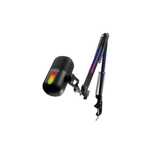  Mikrofon gaming RAMPAGE ARPEJ Black RGB Stand Desktop Cijene